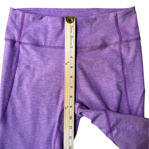 Outdoor Voices | Warmup 7/8 Leggings in purple heather, Size small - Picture 6 of 8